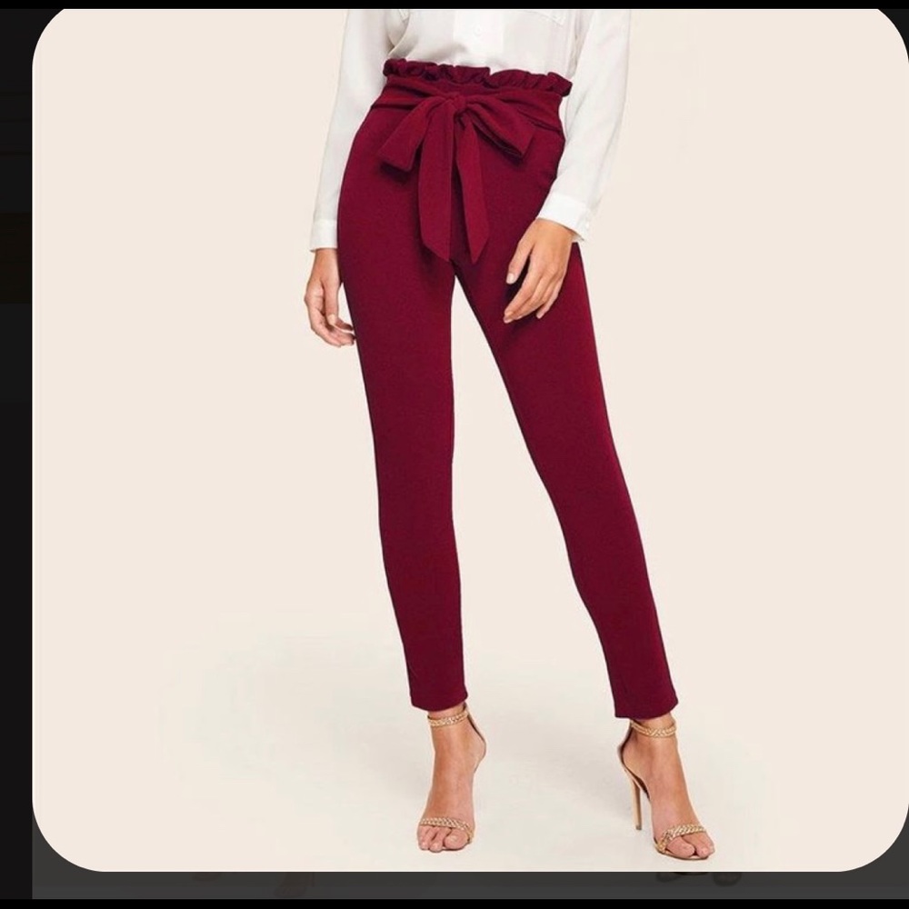 High waisted pants